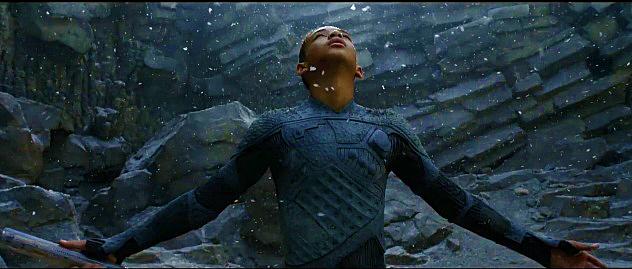 Jaden Smith stars in M. Night Shyamalan's After Earth...1000 years after the cataclysm